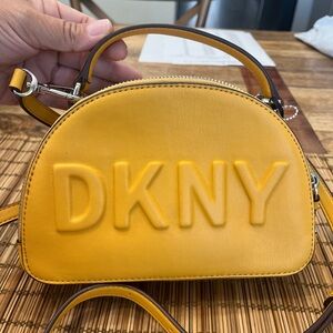 DKNY Tilly-Mini Dome cross body handbag.